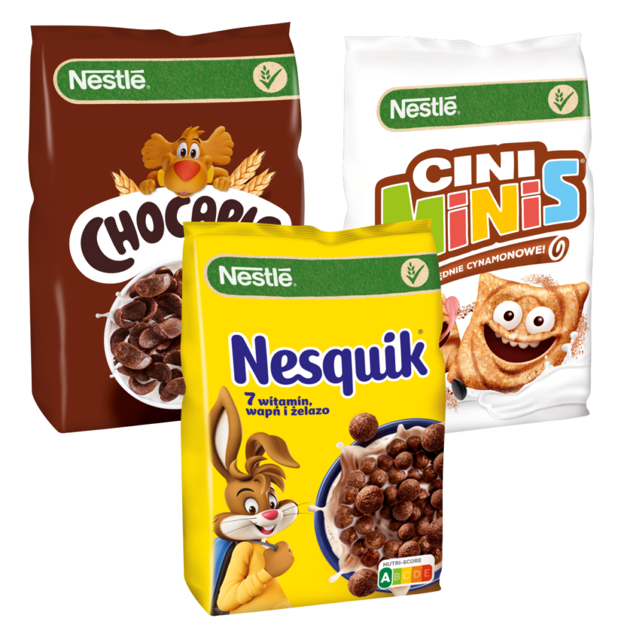 Płatki śniadaniowe Nestle