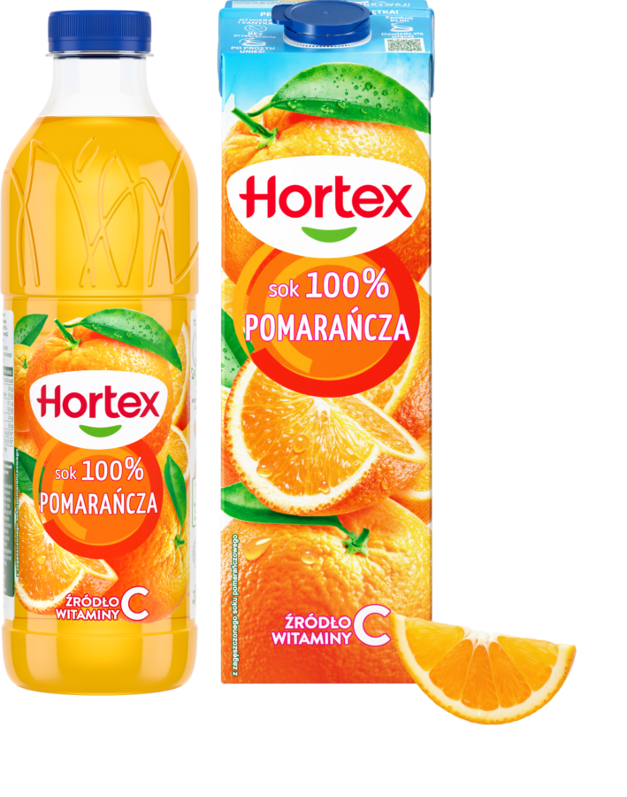 Sok 100% Pomarańcza Hortex