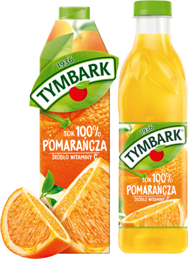Sok Tymbark 100% Pomarańcza