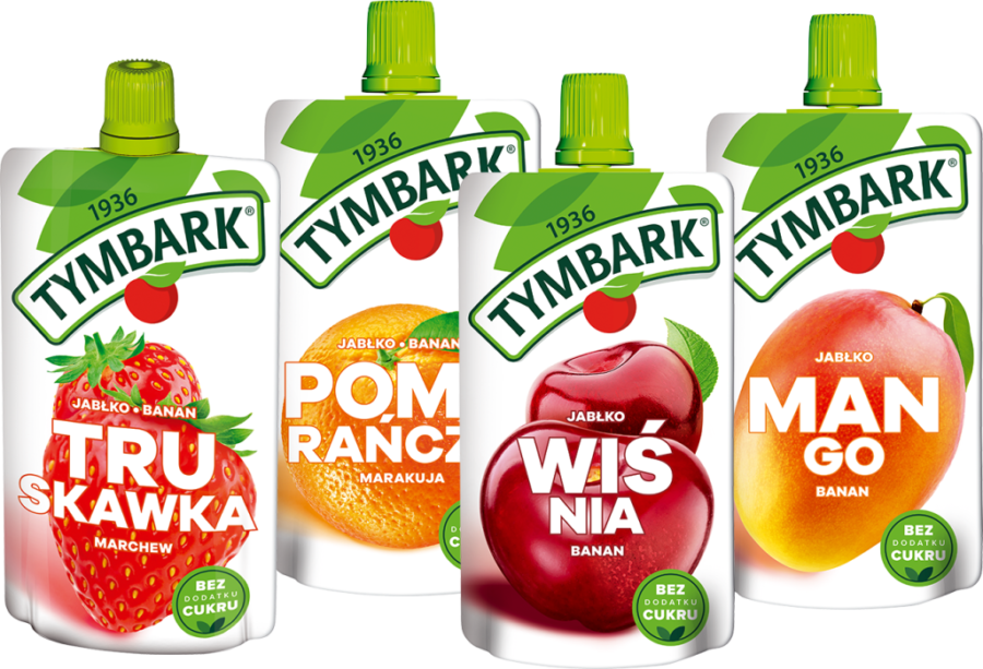 Mus z owoców Tymbark