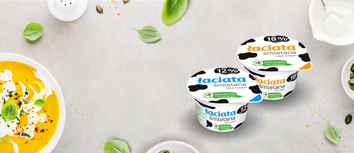 Śmietana Łaciata