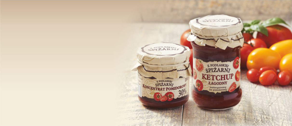 Ketchup/ koncentrat pomidorowy Z Podlaskiej Spiżarni