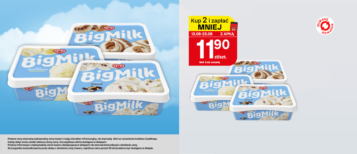 Lody Big Milk