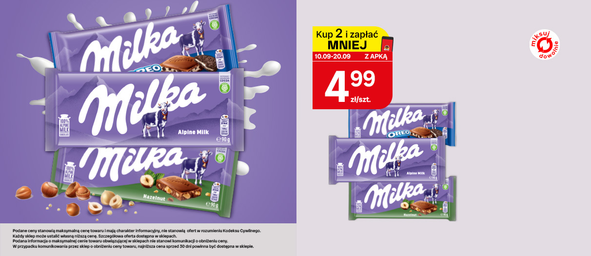 czekolada milka