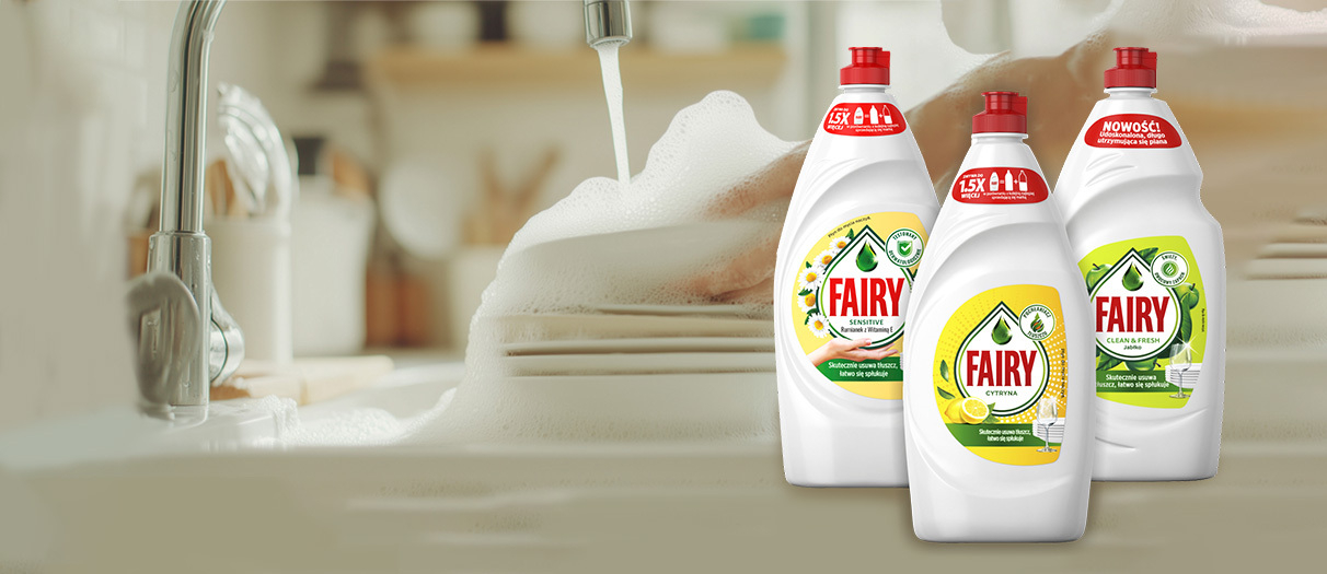 Płyn do mycia naczyń Fairy