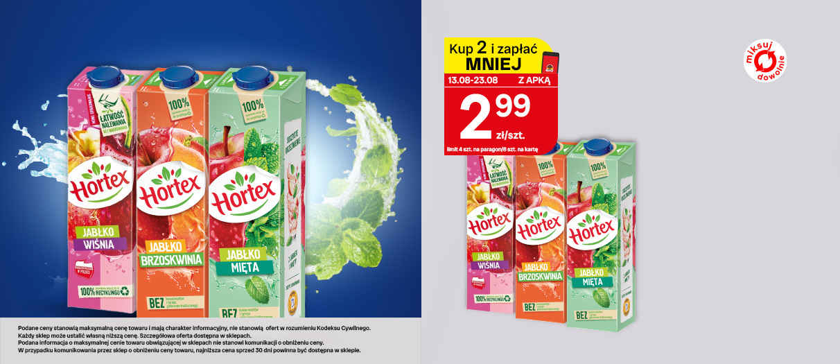Hortex napój niegazowany