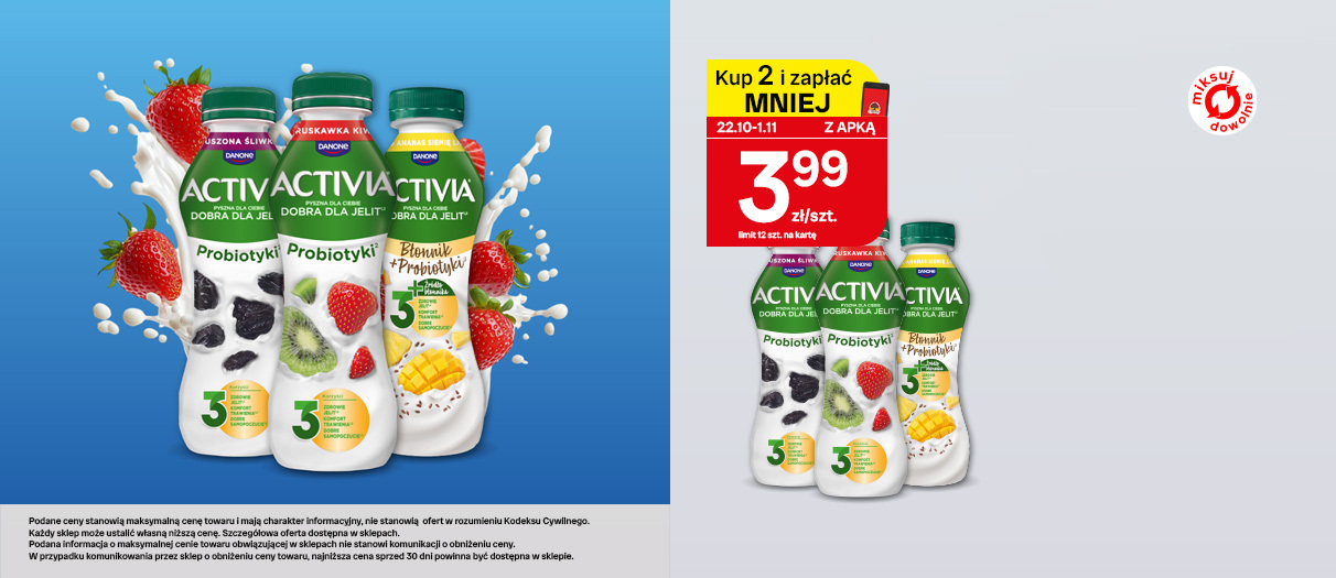 Jogurt Activia