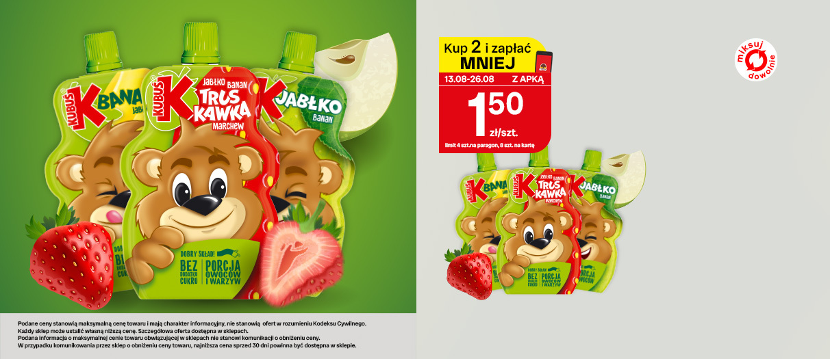Kubuś Mus 100%