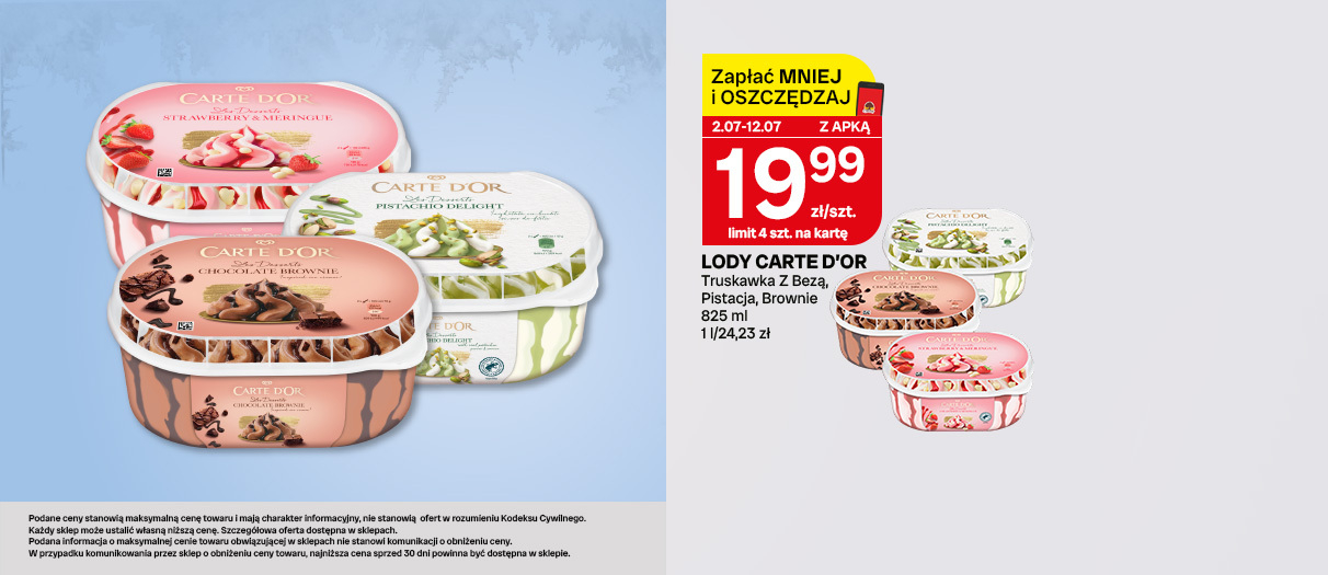 Lody Carte Dor