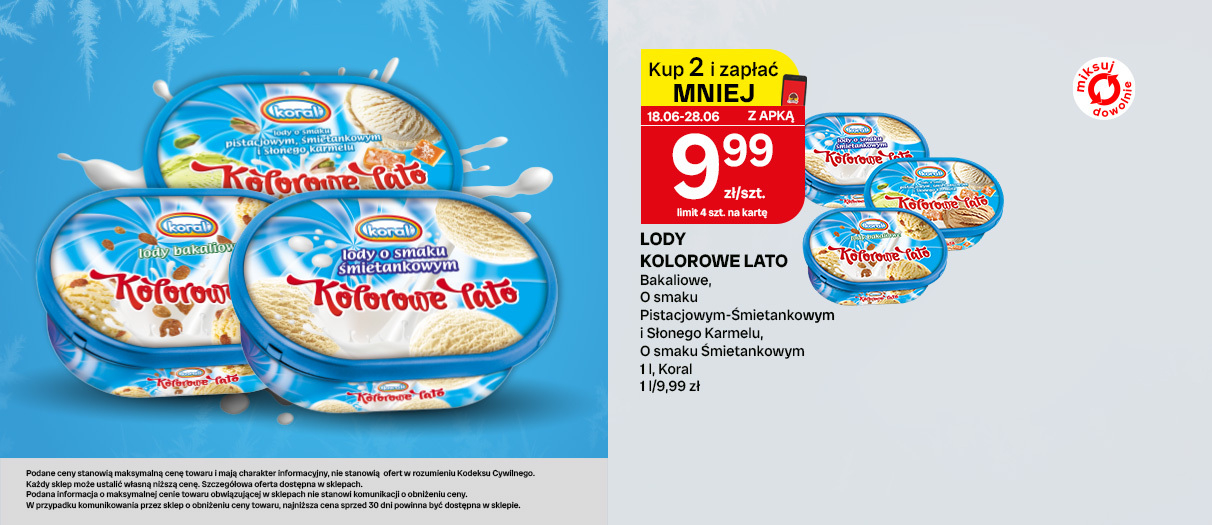 Lody Kolorowe Lato