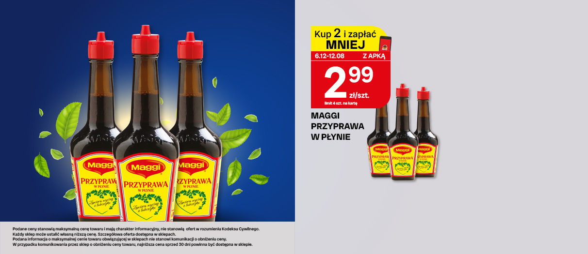 Maggi przyprawa w płynie