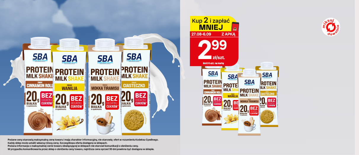 Napój proteinowy