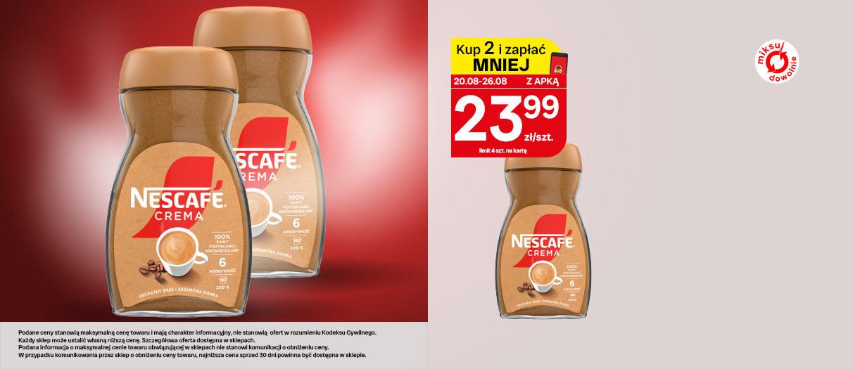 Kawa Nescafe Crema