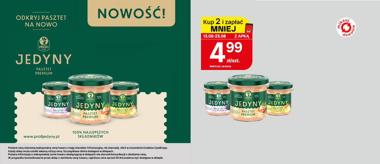 Pasztet Profi Jedyny
