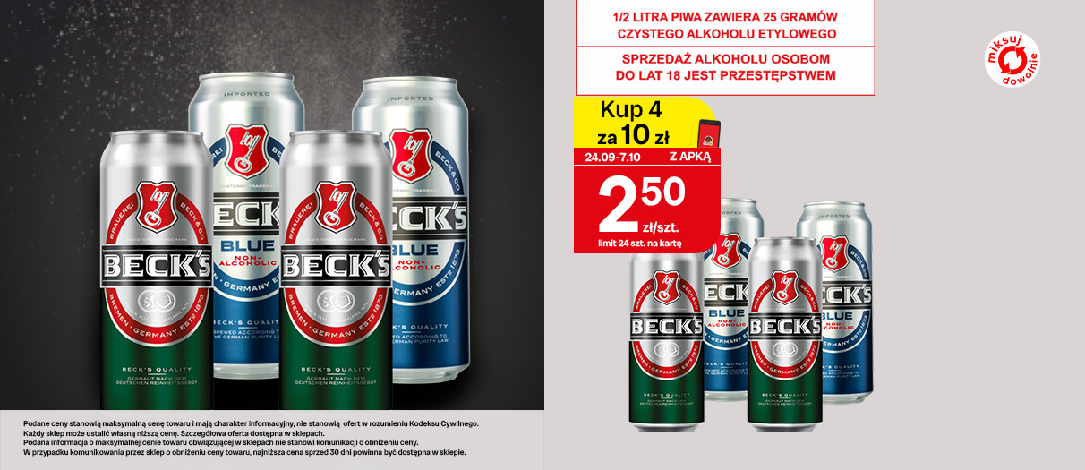 Piwo Becks