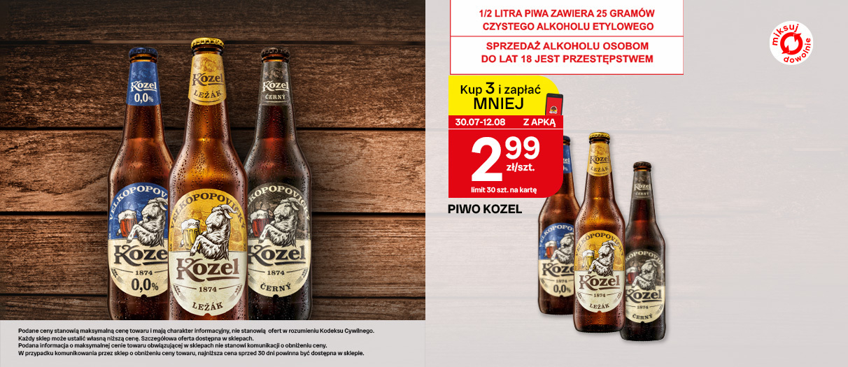 Piwo Kozel