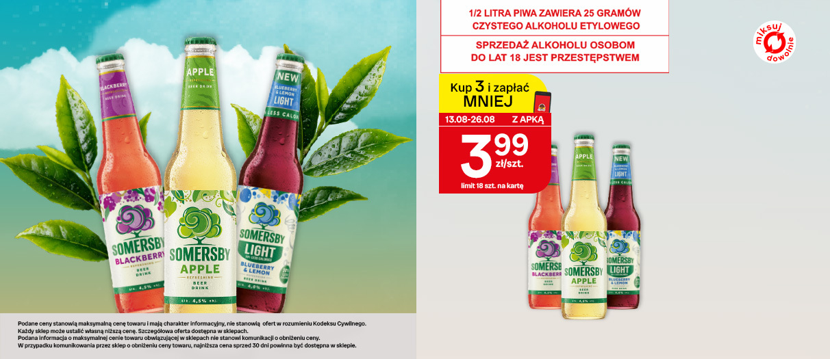 Piwo Somersby