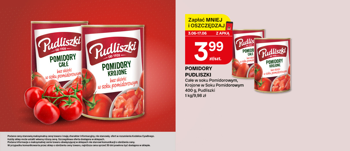 Pomidory Pudliszki