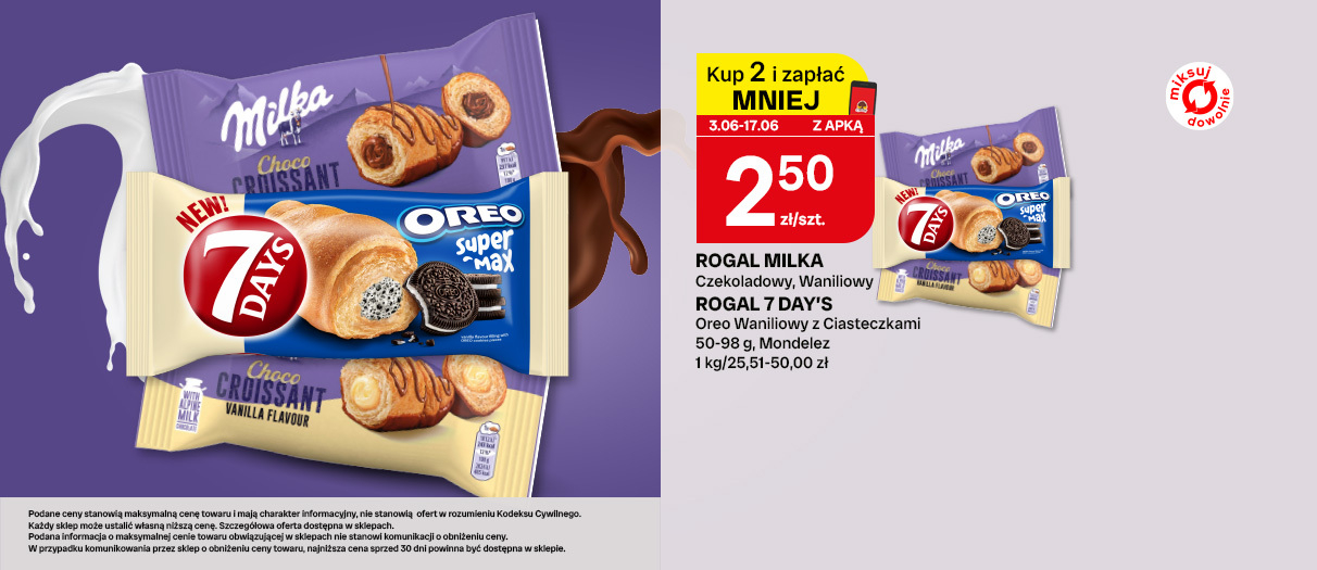 Rogal Milka, 7Days