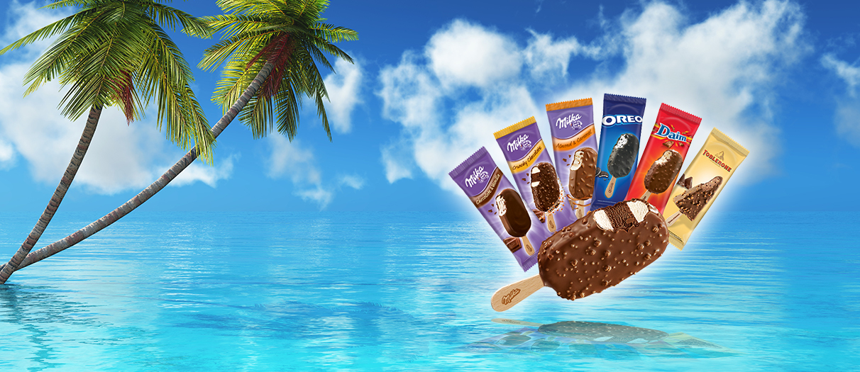 Lody Milka, Oreo, Daim