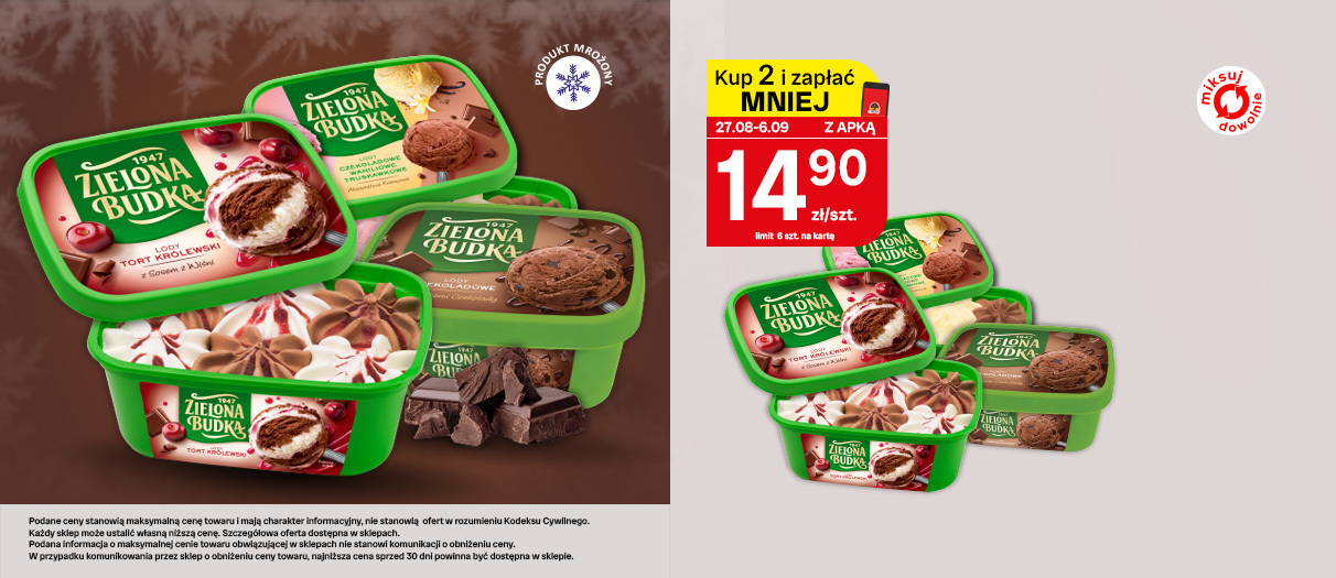 lody zielona budka