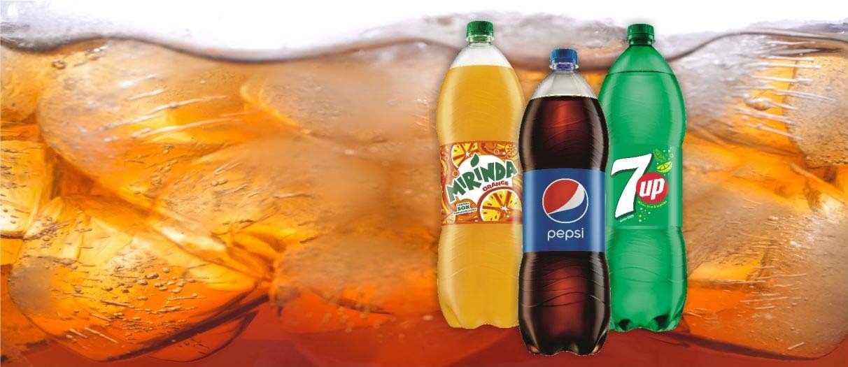 Napój Pepsi, Mirinda, 7UP