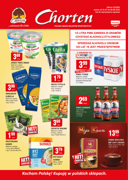 Gazetka | 31.07.2025 &ndash; 06.08.2025